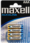 Bateria alkaliczna Maxell LR03(AAA) - komplet 4 sztuk