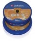 Płyta Verbatim DVD-R 4,7GB x16 - komplet 50 sztuk