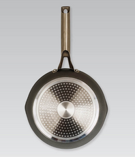 Patelnia Maestro MR1202-26 cm z tłoczeniem na olej