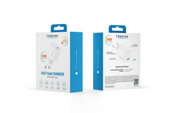 Ładowarka Forever GaN TC-08-30C 30W 1x,USB-C QC biała