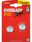 Bateria Eveready CR 2025EP/2BP - komplet 2 sztuk
