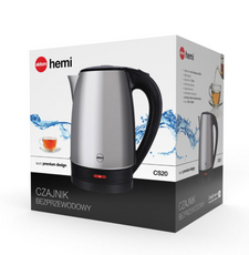 Czajnik Eldom CS20 Hemi inox 1540W 1,7L