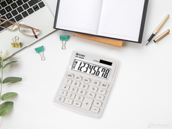 Kalkulator Eleven SDC-805NR-WH biały 