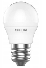 Żarówka LED Toshiba E27 4,7W G45 kulka  ciepła