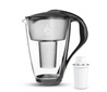 Dzbanek Dafi Crystal 2L czarny szklany classic LED