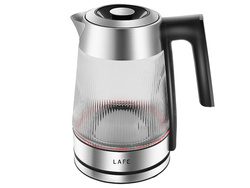 Czajnik LAFE Crystal Glass 1,8L szklany z regulacją temperatury 2200W