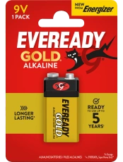 Bateria Eveready 6LR61/1BP 9V Alkaline Gold - 1 sztuka