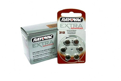 Bateria słuchowa Rayovac AU312 - komplet 6 sztuk