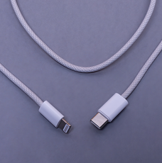Kabel Maxlife MXUC-06 USB-C/IPhone 1,0m szary nylon 20W