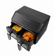 Frytkownica Eldom FR210 beztłuszczowa podwójna 8L 2200 W