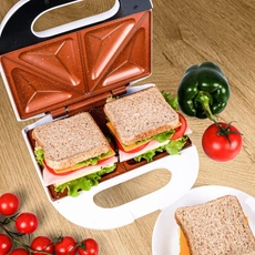 Opiekacz Eldom ST11B Biały Ruddy 750W ceramic