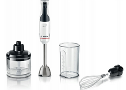 Blender Bosch MSM4W421 800W metal +rozdrabniacz,ubijak,kubek