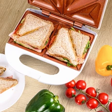 Opiekacz Eldom ST11B Biały Ruddy 750W ceramic