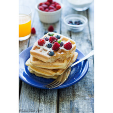 Gofrownica Dezal 301.4.1N biała