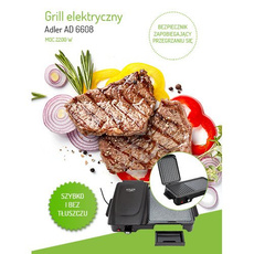 Grill elektryczny Adler AD6608 2200W