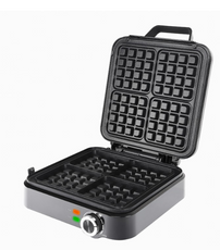 Gofrownica  Eldom WA1700 4 gofry 2000W regulacja czarno srebrny