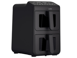Frytkownica LAFE Dual Fry beztłuszczowa  2x5,0L 2460W okienko