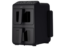Frytkownica LAFE Dual Fry beztłuszczowa  2x5,0L 2460W okienko