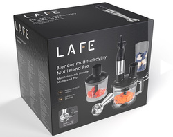 Blender LAFE Multi Blend Pro 1000W inox zestaw