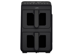 Frytkownica LAFE Dual Fry beztłuszczowa  2x5,0L 2460W okienko
