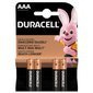 Bateria Duracell LR03 (AAA) C&B - komplet 4 sztuk