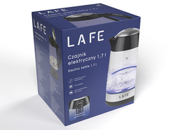 Czajnik LAFE Lumil Glass 1.7L szklany z regulacją temperatury