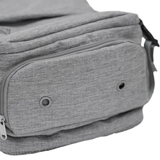 Plecak Noveen CTB410 kabinowy szary 40x20x25 cm