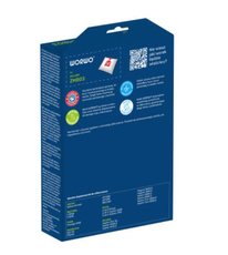 Worki Worwo ZMB03K Zelmer MW - kpl 4worków+filtr