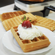 Gofrownica Dezal 301.4.1N czarna