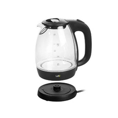 Czajnik LAFE CEG012.2 2200W 1,7L szklany czarny