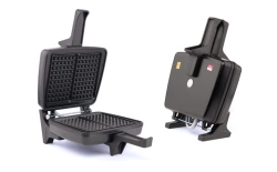 Gofrownica Dezal 301.4.1N czarna