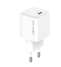 Ładowarka Forever GaN TC-08-30C 30W 1x,USB-C QC biała