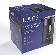 Czajnik LAFE Essential S Black 1,0L 1500W