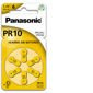 Bateria Panasonic PR10/PR230 do aparatu słuchowego  - komplet 6 sztuk