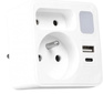 Rozgałęźnik Vayox VA--0373 2 gniazda USB/USB-C z lampką