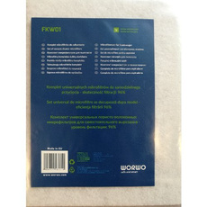 Filtr uniwersalny Worwo FKW01 komplet