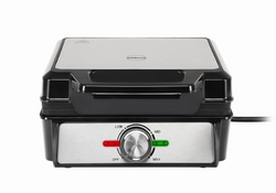 Gofrownica  Eldom WA1600 2 gofry 2000W regulacja czarno - srebrna