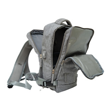 Plecak Noveen CTB410 kabinowy szary 40x20x25 cm