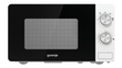 Kuchenka mikrofalalowa Gorenje MO20E1W biała 20l 800W mechaniczna