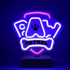 Neon LED na podstawce Psi Patrol OW-120146