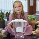 Dzbanek filtrujący Dafi Astra LED 3L biały+1wkład+2 szklanki