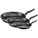 Patelnia Tefal Extra 24/26/28 cm komplet