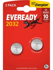 Bateria Eveready CR 2032EP/2BP - komplet 2 sztuk
