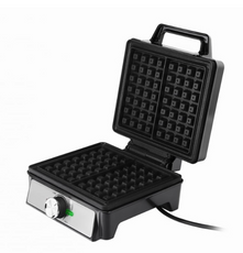 Gofrownica  Eldom WA1600 2 gofry 2000W regulacja czarno - srebrna