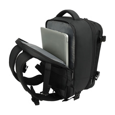 Plecak Noveen CTB500 kabinowy czarny  z pompką 40x20x25 cm