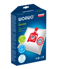 Worki Worwo ZMB03K Zelmer MW - kpl 4worków+filtr