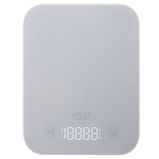 Waga kuchenna Adler AD3181 10 kg szara LCD