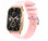 Smartwatch XO J10 różowo - złoty Amoled