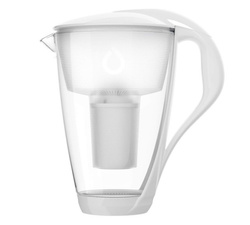 Dzbanek Dafi Crystal 2L biały szklany classic LED