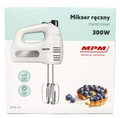 Mikser MPM BMR-04 ręczny 300W